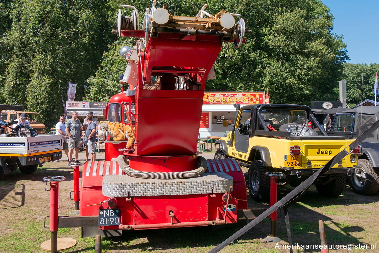 Vrachtwagens Ford F-5 uit 1948